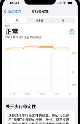 普安iPhone手机维修如何在iPhone开启'步行稳定性通知'