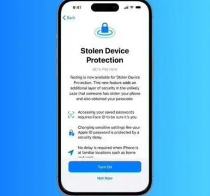 普安苹果授权维修店分享被盗设备保护功能开启方法 