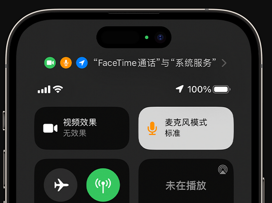 普安苹果授权维修网点分享iPhone在通话时让你的声音更清晰 