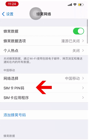 普安苹果14维修网分享如何给iPhone14的SIM卡设置密码 